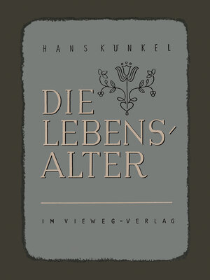 cover image of Die Lebensalter